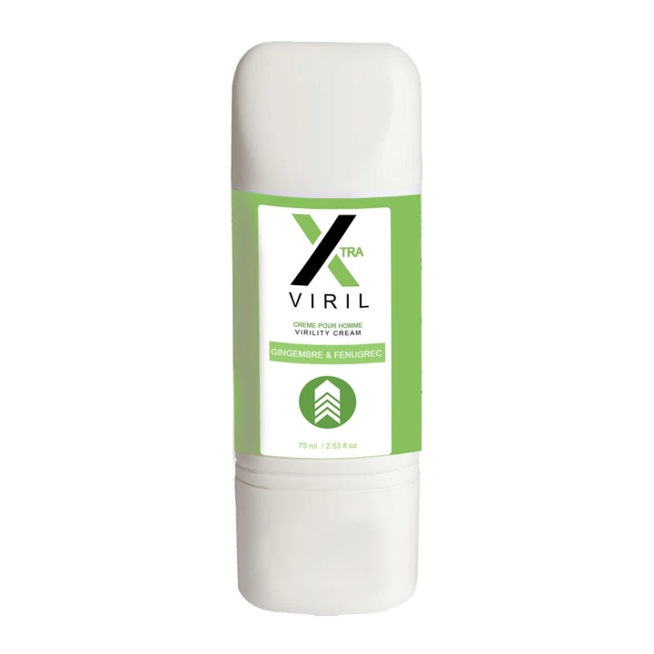 Żel do pielęgnacji penisa X-VIRIL z ekstraktami z imbiru i kozieradki, zapachowy
