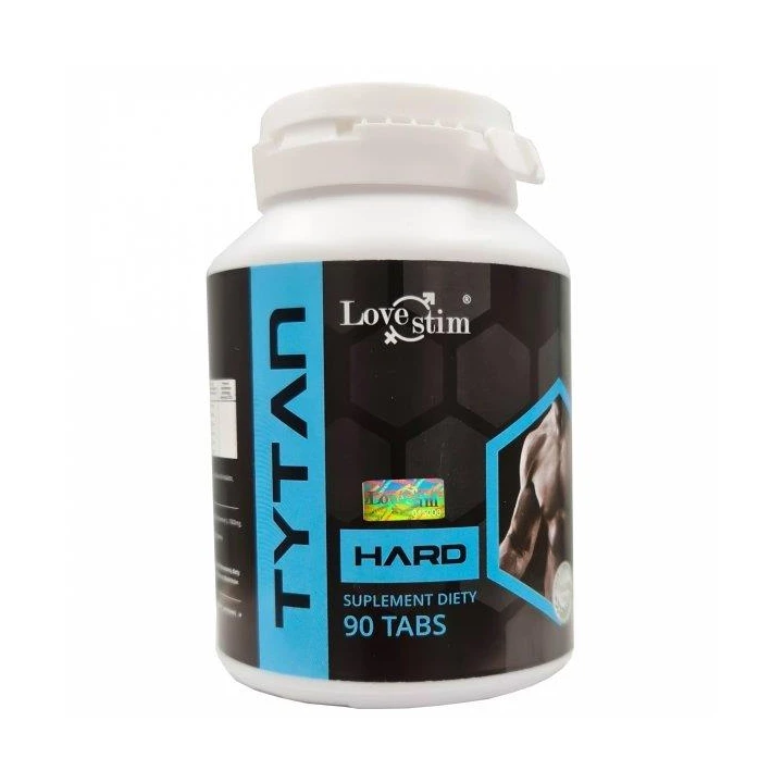 Suplement diety TYTAN HARD - powiększenie, wzmocnienie erekcji, libido 90tabl.