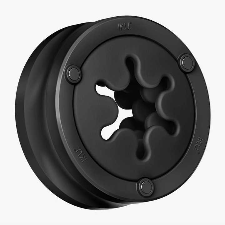 Moduł systemu IKU Flex – magnetyczny, teksturowany, długość 7,4 cm, czarny