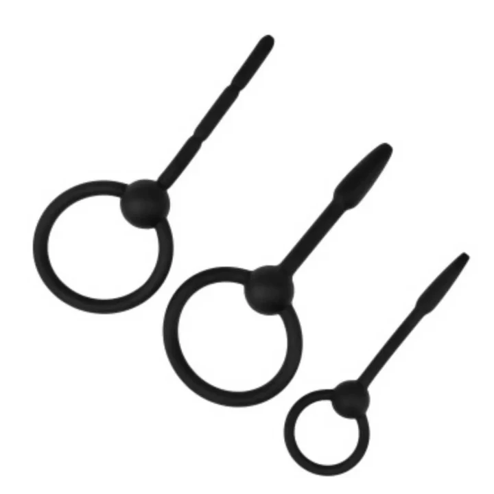 Stymulator Cewki Moczowej Vanilla Twist - Medyczny Silikon, Gładka Powierzchnia, 3 Rozmiary