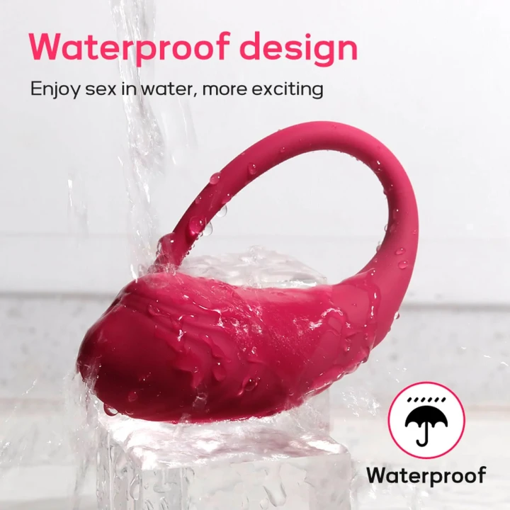 Wibrator analny App Love Egg, silikonowy, sterowany aplikacją, 9 prędkości