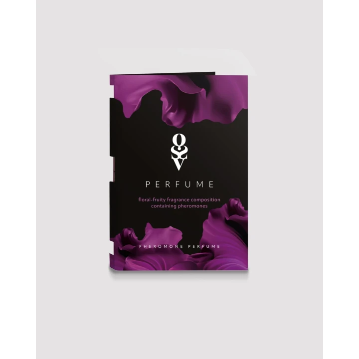 Tester perfumów kwiatowo-owocowych OBSESSIVE z feromonami, 1 ml, szklana fiolka