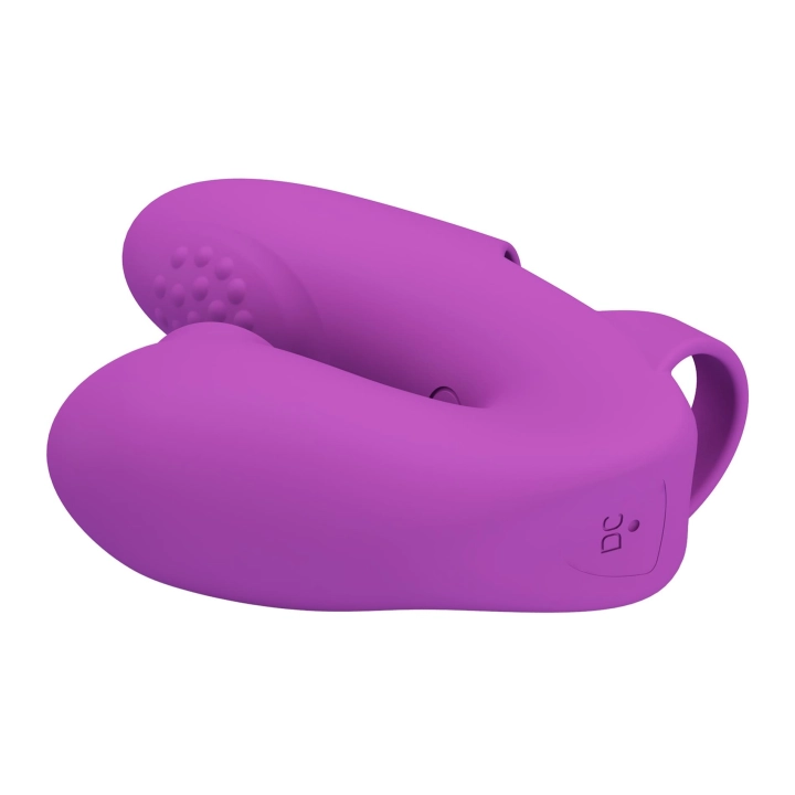 Wibrator palcowy PRETTY LOVE Athena — silikonowy, 7 trybów wibracji, 7 trybów stukania