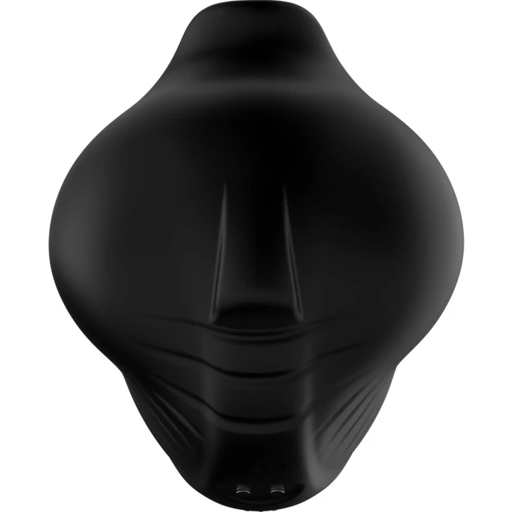 Wibrator na penisa Ranger Black z pilotem, 9 trybów wibracji, wodoodporny