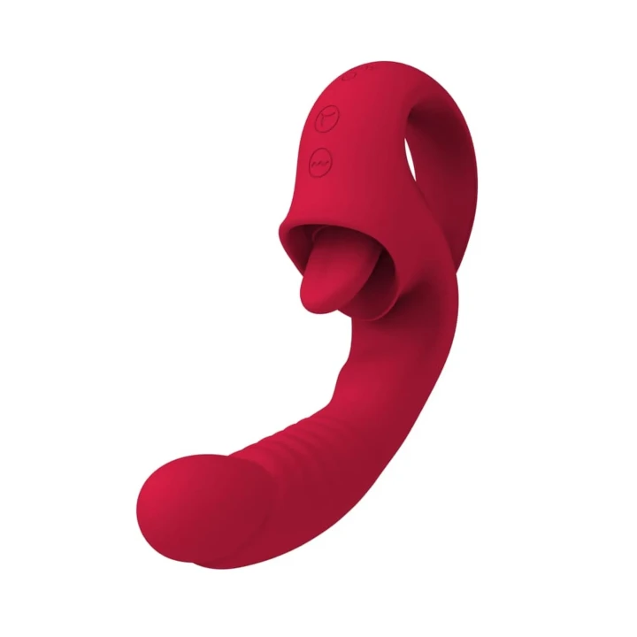 Mini Wibrator G-Spot Rouge Velvet, Silikonowy, Wodoodporny, 10 Trybów Wibracji
