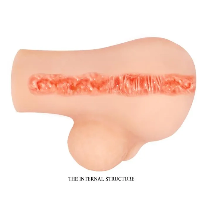 Masturbator TPR CRAZY BULL-JACK z realistycznym materiałem i wibracjami