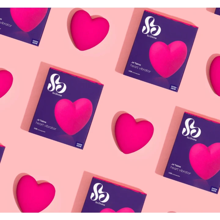 Wibrator dla par Je t’aime – 12 trybów, wodoszczelny, silikon klasy premium