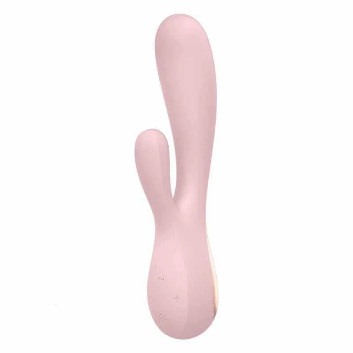 Wibrator - Satisfyer Mono Flex, silikon wodoodporny, z aplikacją, 2 silniczki