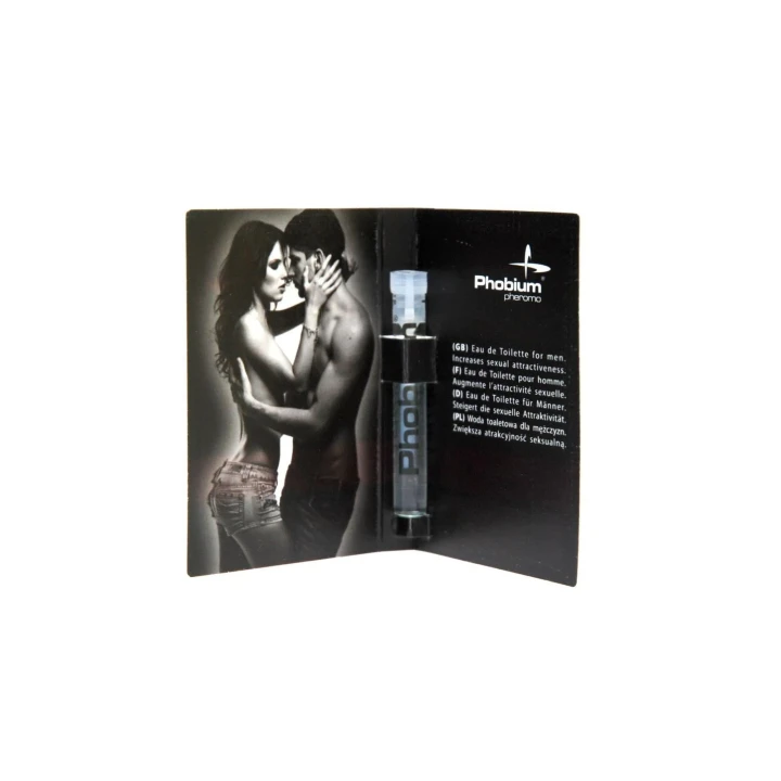 Feromony męskie PHOBIUM 1ml - elegancki zapach, działanie przyciągające, 100% skuteczności