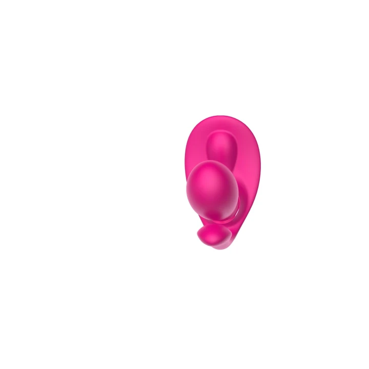 Wibrator zakładany Butterfly Strap-On, 10 trybów, wodoodporny, silikonowy