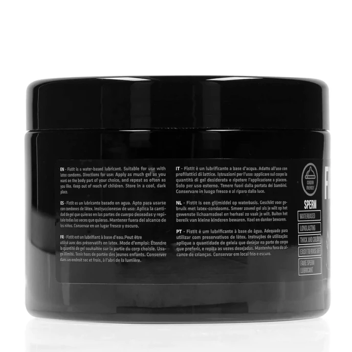 Lubrykant spermowy FistIt - 500 ml, na bazie wody, gładka i jedwabista konsystencja