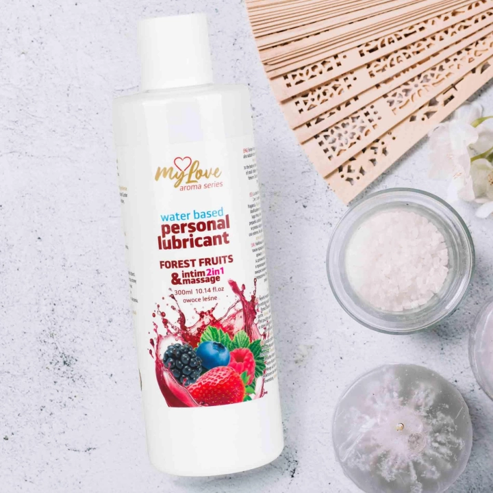 Żel intymny i do masażu MyLove Aroma Series 2w1 Leśne Owoce 300 ml