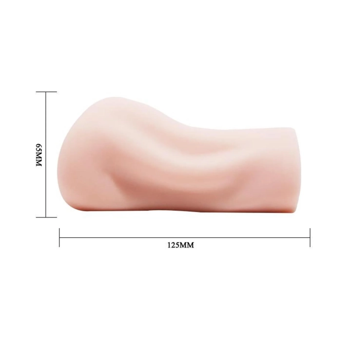 Masturbator wagina Crazy Bull, realistyczny, łatwy w czyszczeniu, 12,5 cm długości