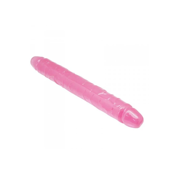 Dildo podwójny Toyz4Lovers, 33 cm długości, premium TPE, 4 cm średnicy