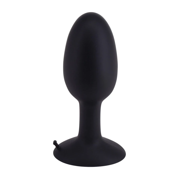 Korek analny duży Black, silikonowy, Ø 4 cm, długość 11.8 cm, wodoodporny