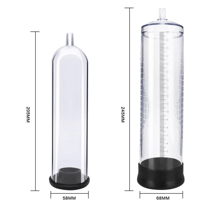 Pompka próżniowa Powerpump MAX 0.2, 20,5 cm, Silikon/ABS, Wodoodporna