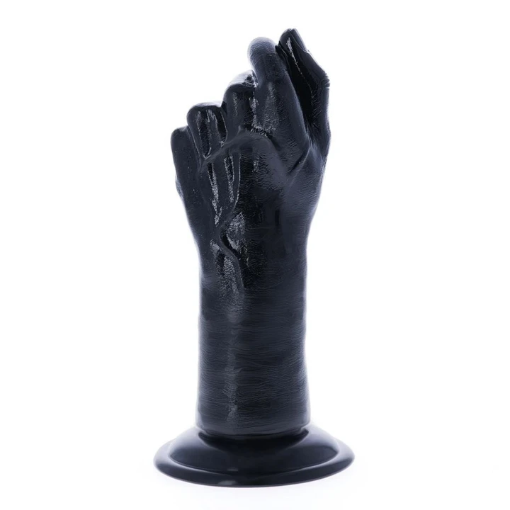 Fisting analny Pugno Fisting Errigal Nero - PVC, 8,6 cm średnicy, długość 24 cm