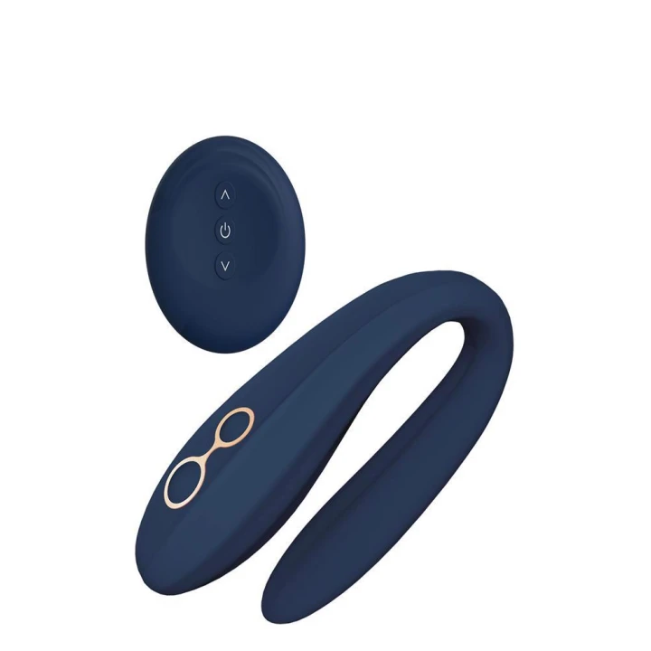 Wibrator zdalnie sterowany Goddess Collection Ares, silikonowy, 2 silniki, 7 wzorów