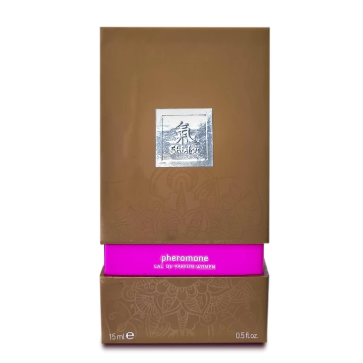 Perfumy feromonowe SHIATSU dla kobiet, różowe, 15 ml, atrakcyjność i styl
