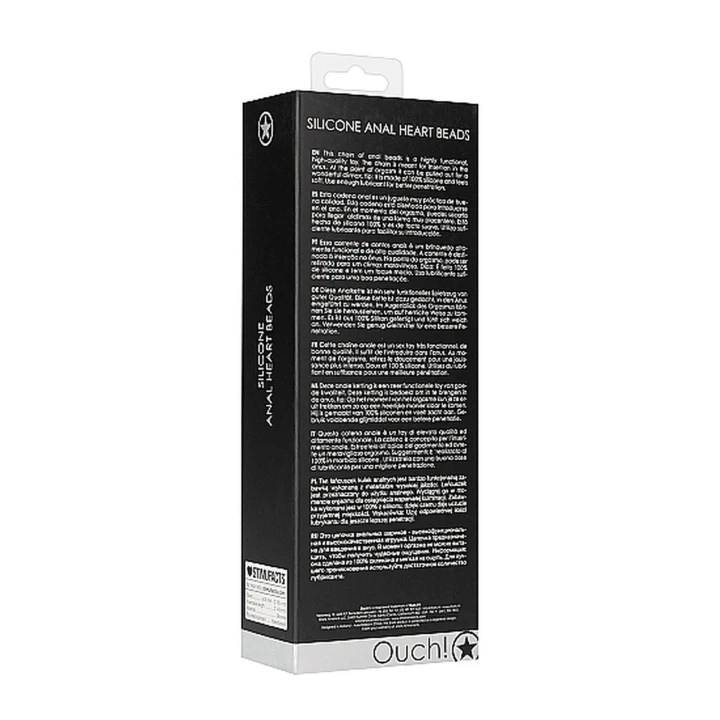 Kulki analne - Seria Premium, Silikonowe, 10 elementów, 2.8 cm średnicy