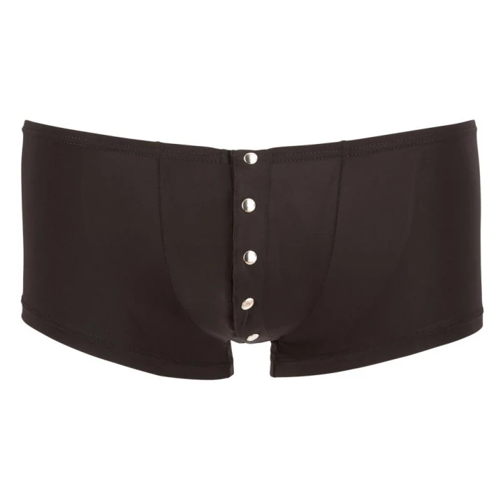 Spodnie męskie XL, elastyczne z 85% poliamidu, z przezroczystymi wstawkami, czarne