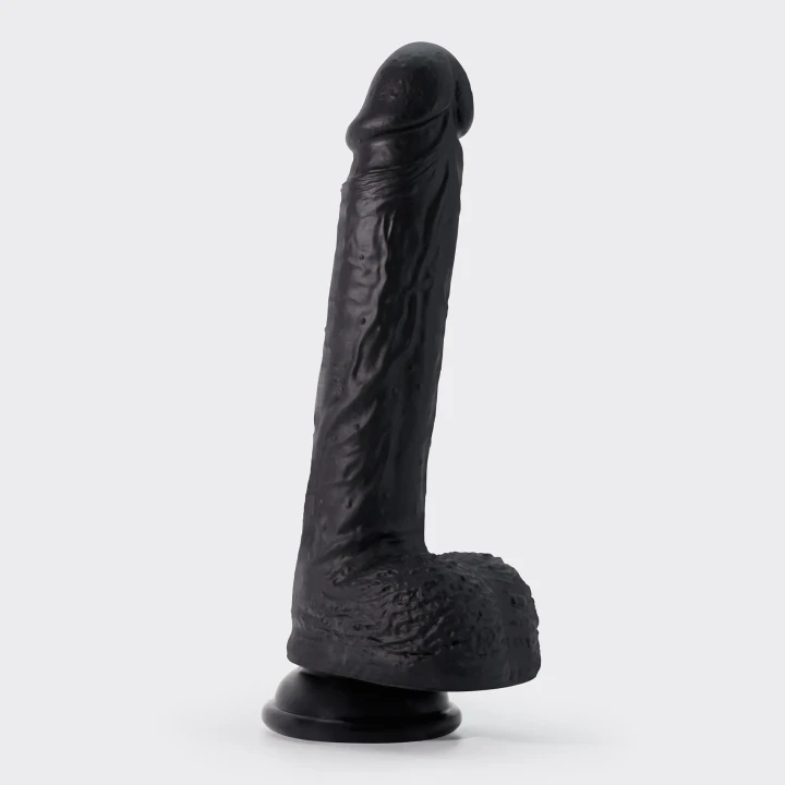 Dildo Crushious Inviktus 22cm, 3.7cm, silikonowy, wodoodporny, z przyssawką