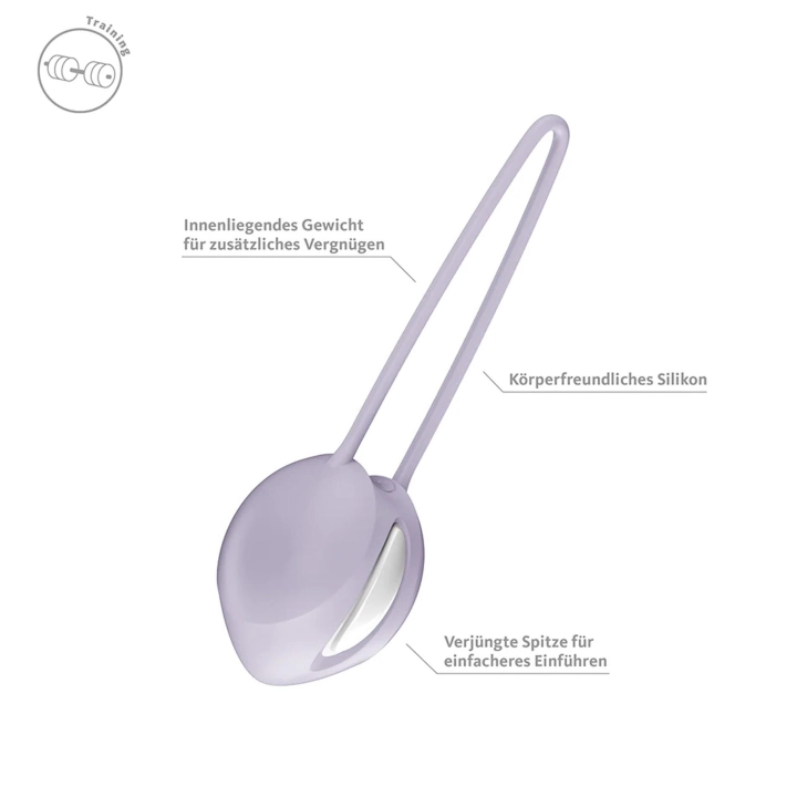 Kulka treningowa Smartball Uno – pojedyncza, 5 cm, lawendowa
