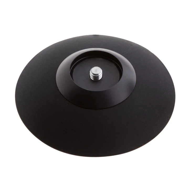 Korek analny Alu-Plug MALESATION, średni, z przyssawką, stalowy chromowany