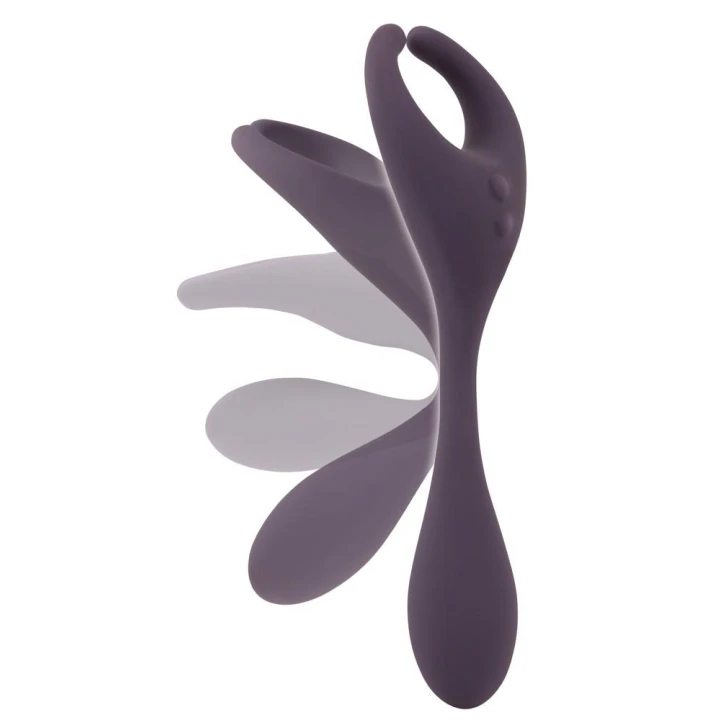 Wibrator dla par Couples Choice, 10 trybów wibracji, wodoodporny, silikonowy