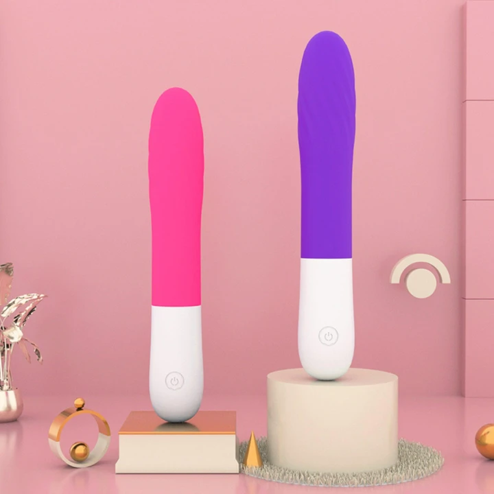 Wibrator punktu G Rrose Red, 7 trybów wibracji, 100% wodoodporny, silikonowy