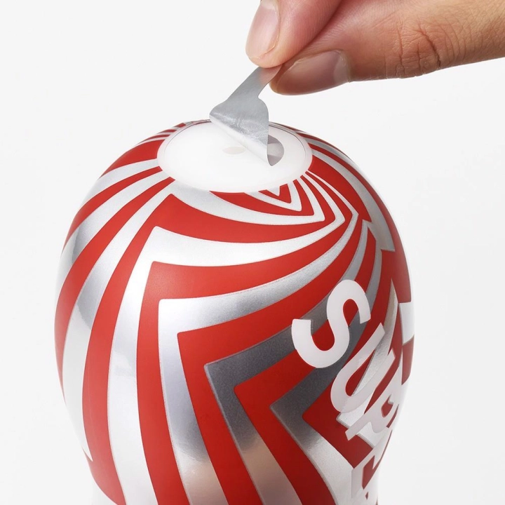 Masturbator Tenga Super Storm Crash – 3D struktury, pianka PU, regulowane podciśnienie