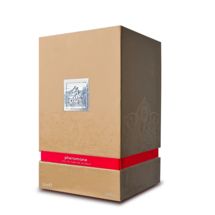 Perfume feromonowy SHIATSU, 50 ml, czerwony, atrakcyjny zapach dla kobiet