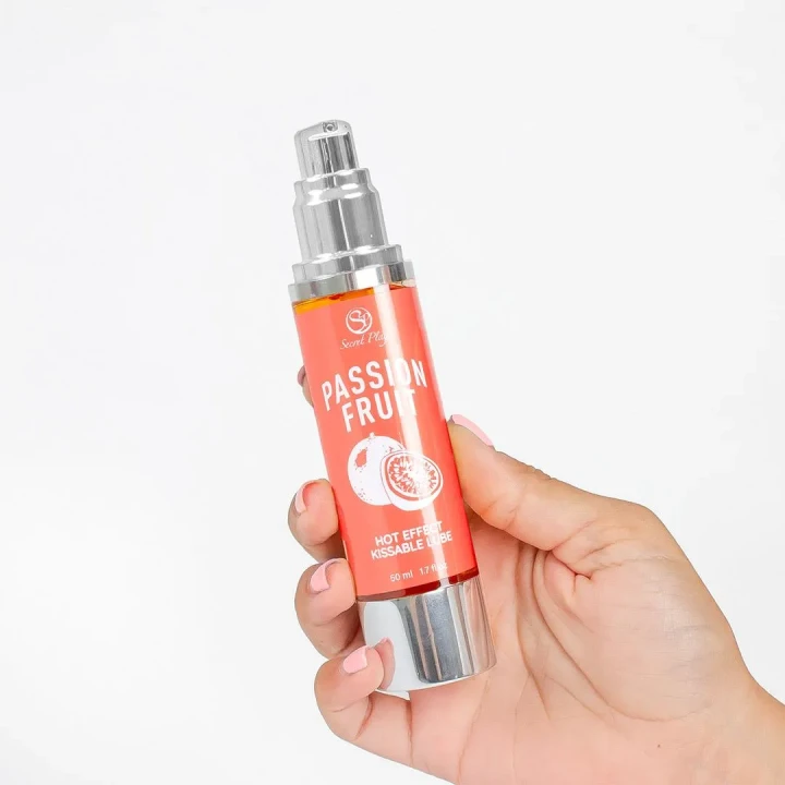 Lubrykant i olejek do masażu PASSION FRUIT — glicerynowy, efekt rozgrzewający, smak marakuja