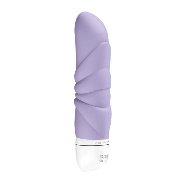 Wibrator łechtaczkowy Jam Lavender – 12 cm, bateryjny, teksturowany