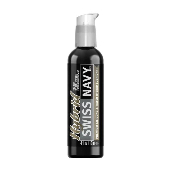 Lubrykant hybrydowy - Swiss Navy Hybrid, silikonowo-wodny, 118 ml, długotrwały