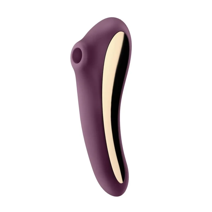 Stymulator łechtaczkowy Satisfyer Dual Kiss - Wodoodporny, 10 trybów, silikon bezpieczny dla ciała