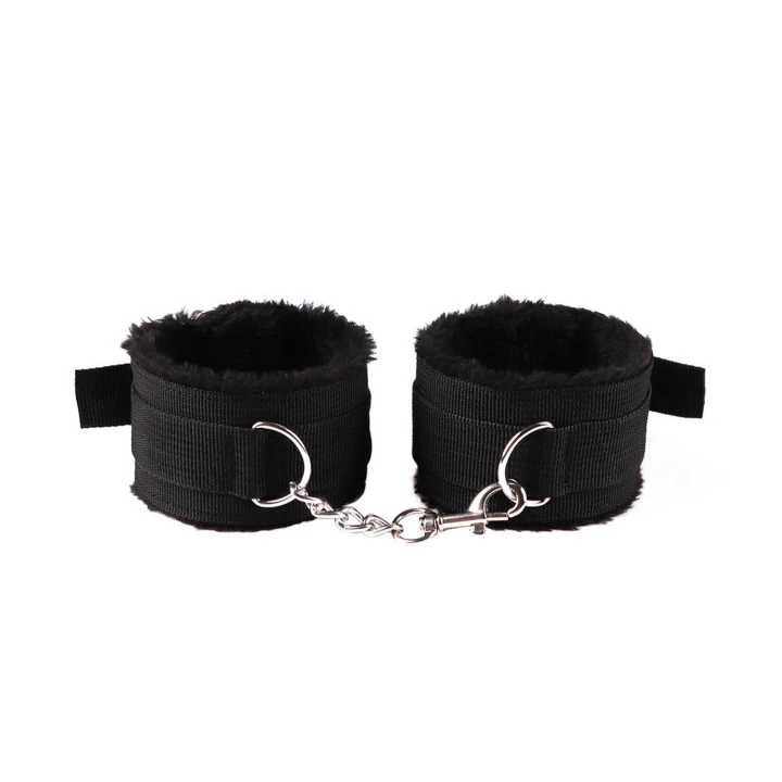 Zestaw BDSM Fetish B-Series 10-elementowy z regulowanym kneblem i skórzaną obrożą