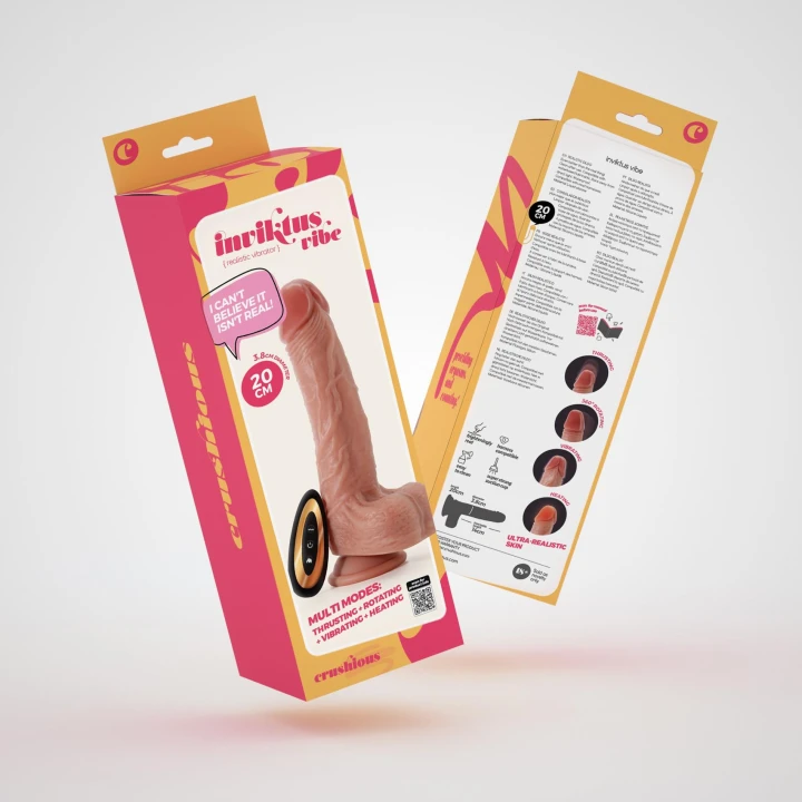 Wibrator silikonowy Inviktus Vibe 7,5