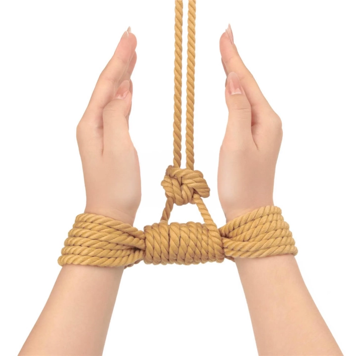 Sznur do bondage Rebellion Reign 10m, konopie i poliester, szerokość 6mm