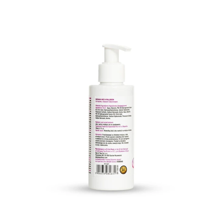 Żel intymny MyLove Woman Med z kwasem hialuronowym 150 ml - intensywne nawilżenie, komfort