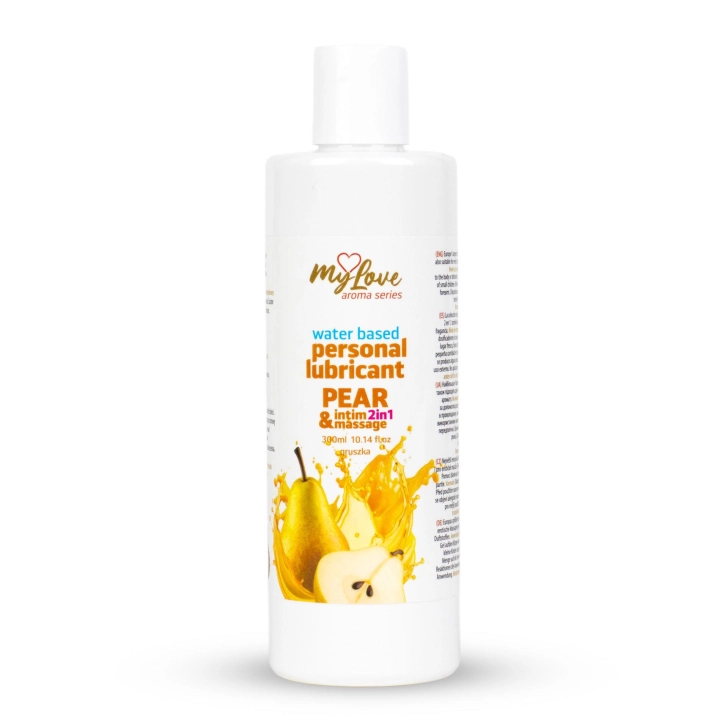 Żel intymny i do masażu MyLove Aroma Series 2w1 Gruszka 300 ml