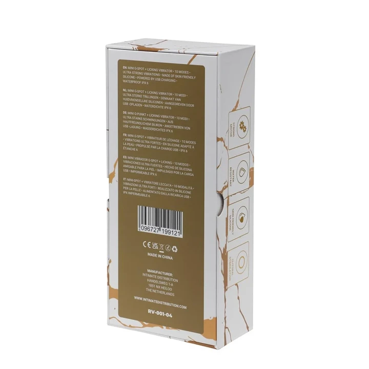 Mini Wibrator G-Spot Rouge Velvet, Silikonowy, Wodoodporny, 10 Trybów Wibracji