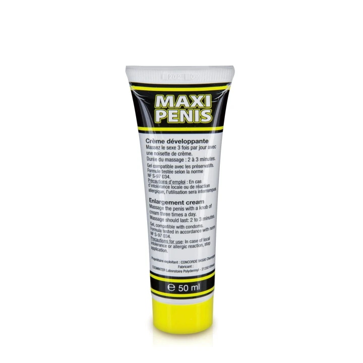 Krem do zwiększenia grubości – Maxi Penis 50 ml, nawilżający, stymulujący, bez parabenów