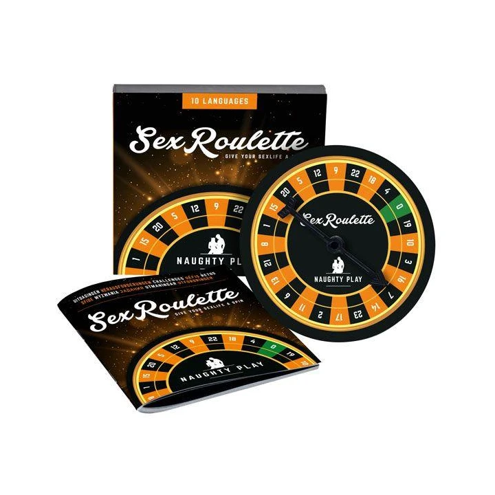Gra erotyczna Sex Roulette Tease and Please - 24 wyzwania, wersja Naughty Play