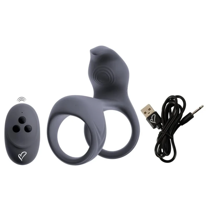 Stymulator łechtaczki beau coeur Vylor z pilotem, 10 trybów, rozciągliwy maks. 13,5 cm