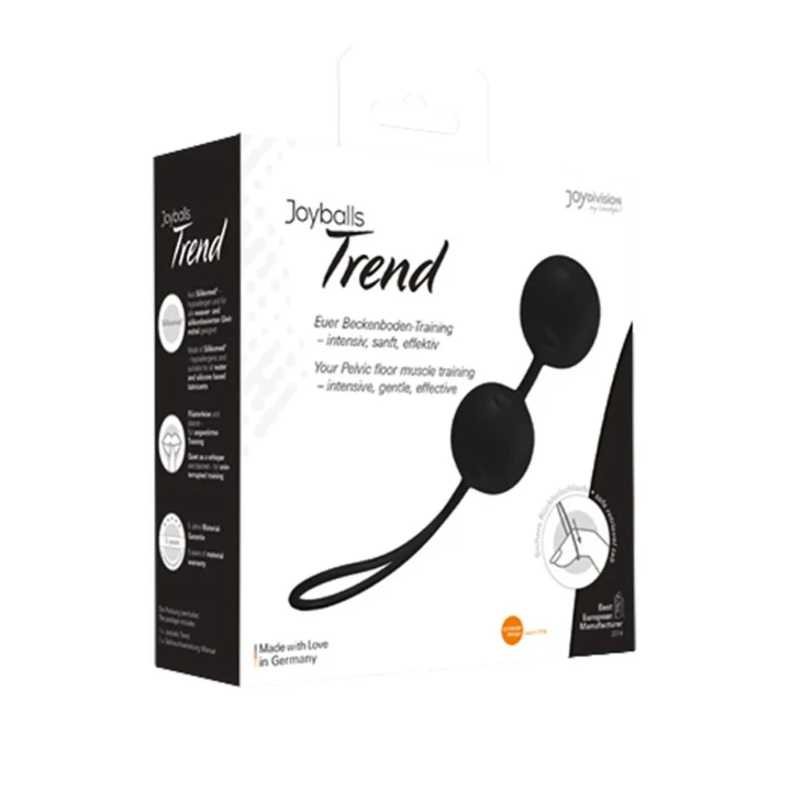 Kulki gejszy JoyDivision, silikon medyczny, wodoodporne, stymulujące 3,5 cm