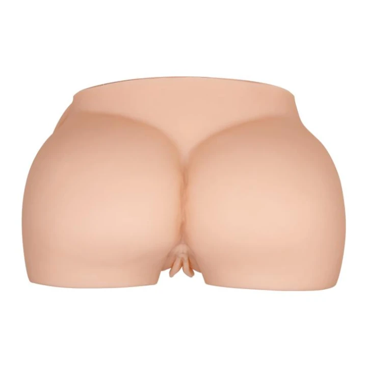 Wibrator podwójny CRAZY BULL z realistycznym materiałem TPR i wibracjami