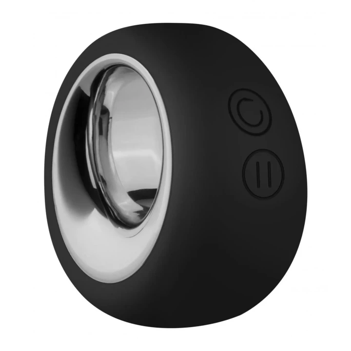 Wibrator analny Teazers z pierścieniem na penisa, zdalne sterowanie, wodoodporny