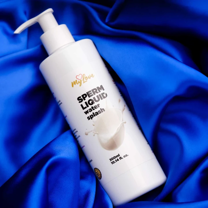 Żel intymny MyLove Sperm Liquid 300 ml – wodny, realistyczny efekt, gładki poślizg