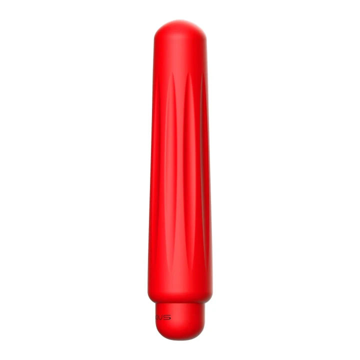 Wibrator pociskowy Delia - ABS, 10 prędkości, wodooporny, czerwony